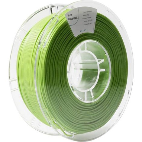 Maertz PMMA-1014-007 PMMA-1014-007 Filamento per stampante 3D PLA Opaco PLA riciclato, Opaco 1.75 mm 1000 g Verde chiar (1/4)