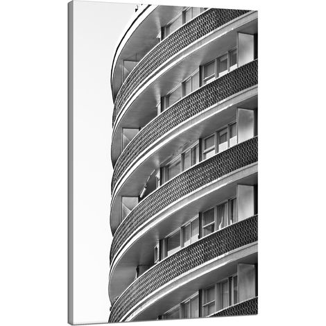 Lienzo impreso Arquitectura Balcones 70x120 cm