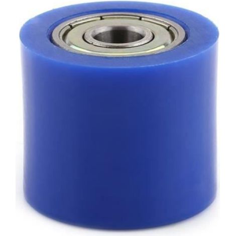 10Mm Chaîne D'Entraînement Poulie Rouleau Curseur Tendeur Guide De Roue Pour Vélo De Rue Moto Atv Bleu - (1/3)