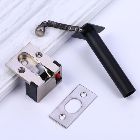 Chaîne de sécurité cachée en acier inoxydable haute dureté pour porte d'hôtel-AquaForge (1/4)