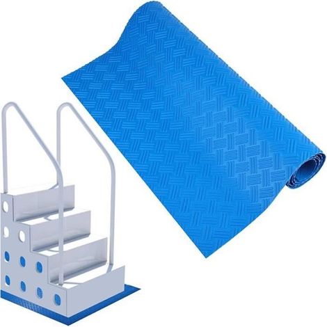 HOXILEELEOTapis Scala esterna - Marca - Modello - Antiscivolo - PVC di alta qualità - 23 x 90 cm (1/5)