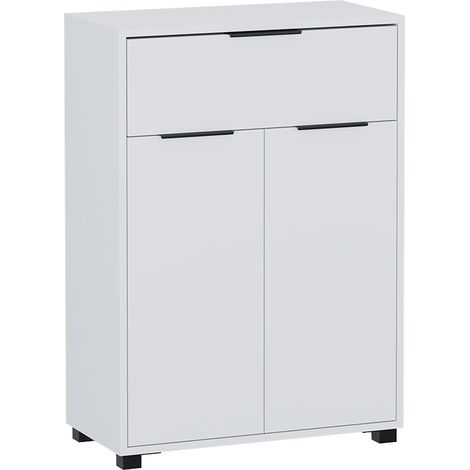 Armario de baño Alina, Blanco, 60 x 86 cm con 3 compartimentos, Vicco (1/5)