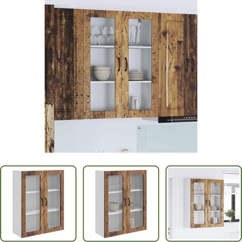 vidaXL Altholz -  Küchenschrank Kalmar Altholz 80 x 31 x 100 cm Holzwerkstoff (1/5)