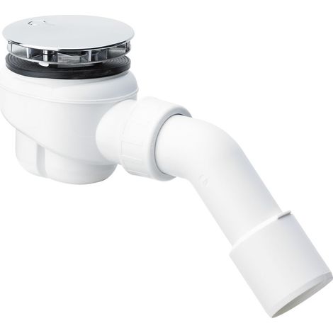 Domoplex horizontaler Duschablauf mit Schraubverschluss für 65mm Öffnung. (1/3)
