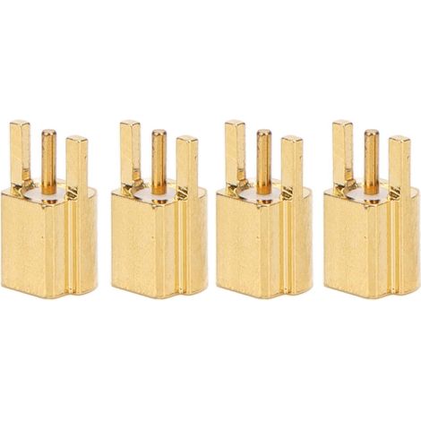 3-Pin MMCX Female Connector, 50 Ohm Coaxial RF Plugs (1/5)