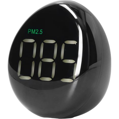 Détecteur de Qualité d'Air Portable Professionnel PM2.5 avec Affichage LED - Maison, Bureau, Hôtel, Voiture