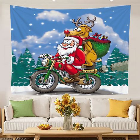 Tapisseries pour le camping, tapisserie bohème tendance pour la décoration de la chambre ou du salon 200x150cm (1/5)