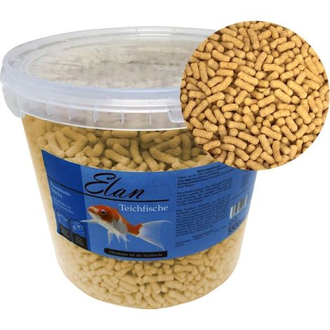 Elan Teichsticks Premiumteichfutter 5,5 L im Eimer Sticks