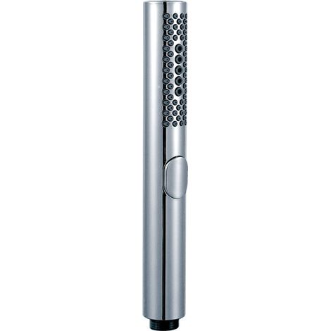 royaluxe - Douchette pour salles de bains, pomme de douche ronde, économie d'eau avec 3 fonctions, buses en silicone anti-calcaire, matériau ABS, Chrome (1/5)