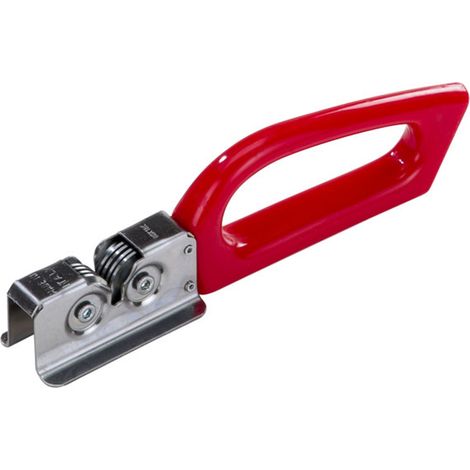 Affilacoltelli con base per coltelli e lame in acciaio Inox con dischi