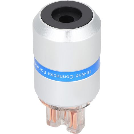 Prise Audio Monosaudio en Cuivre Pur pour Connecteur AC et HiFi, 100‑250V, F107 Femelle