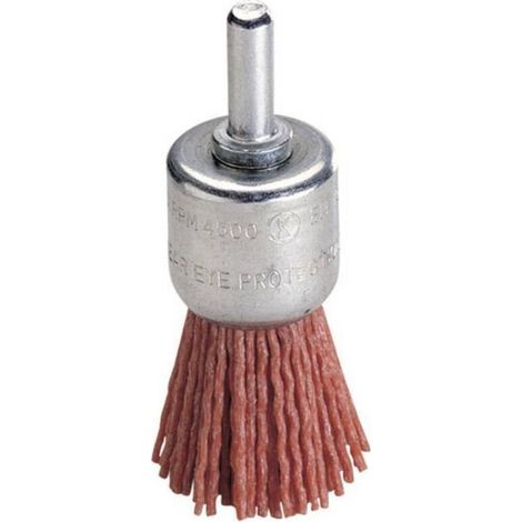 Wolfcraft 25 mm runde Nylonbürste mit 1/4"-Sechskant - Grob (1/3)