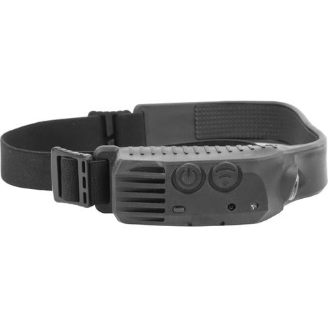 Lampe frontale à induction, batterie ABS rechargeable USB, ultra-lumineuse, idéale pour la course à pied, la randonnée, le camping et la pêche. (1/5)