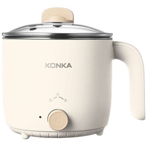 Marmite électrique multifonctionnelle dortoir étudiant plug-in petite marmite mini tout-en-un ménage petite cuisinière électrique (1/5)