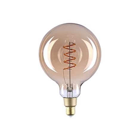 Lampadina LED Shelly G125 in vetro ambrato 4W Wi-Fi (1/4)