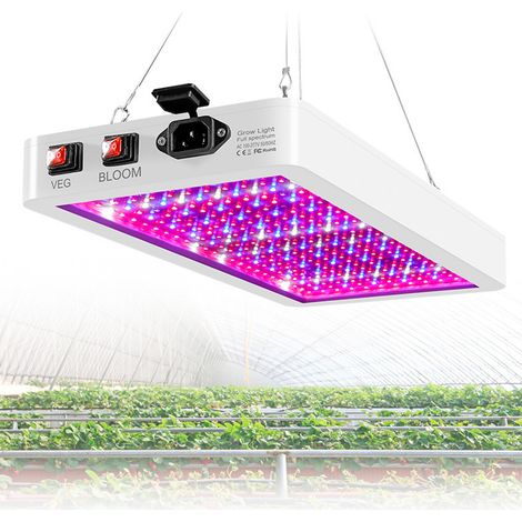 Lampe LED pour plantes, haute luminosité, étanche, spectre complet, avec 2 modes, pour légumes et fleurs d'intérieur,DUBUNS (1/5)