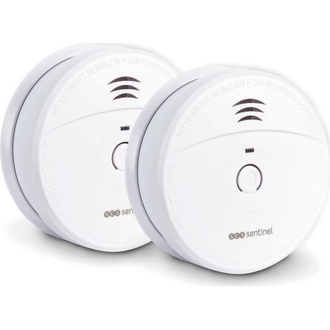 SCS Sentinel - SDA0042 - Rilevatori di avvertimento di fumo autonomo - Smokeealarm 5y - lotto di 2 (1/4)