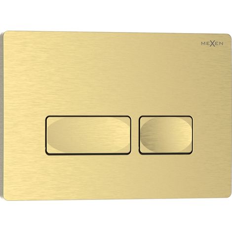 Mexen Tex 04 Spültaster, gebürstetes Gold - 6104-11 (1/2)