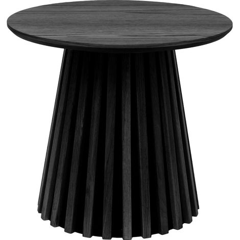 Osaka Couchtisch Eckentisch Echtholzfurnier schwarz. (1/2)