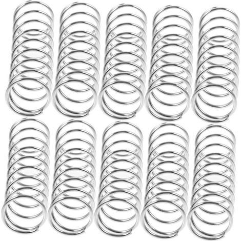 Pair CSPARKV 20Pièces Ressorts de Compression pour Sécateurs de Réparation et Maintenance pour Élagage Ressorts Petits pour Outils de Jardinage et Ciseaux de Précision