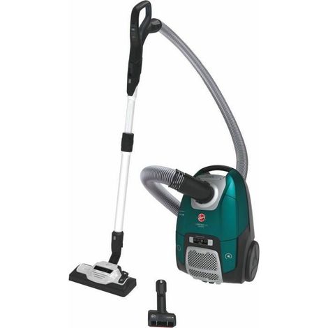 Zugstaubsauger mit Beutel - HOOVER - HE530ALG - 700 W - 4 L - 65 dBA - Spezial für Tiere und Allergien