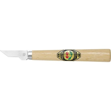 Couteau de sculpteur pour bois dur – Lame étroite pour intarsia – 1 pièce – Coupe nette sans éclat – Kirsche