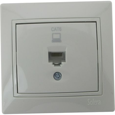 Base RJ-45 cat6 Solera Europa ERP88U (1/2)