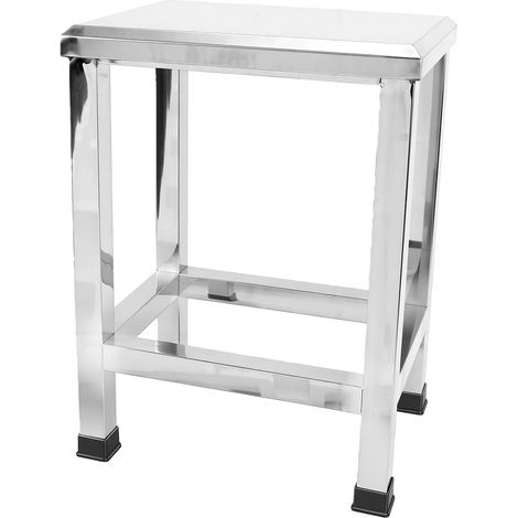Heavy-duty stainless steel stool, 1102 lb capacity bench (1/5)