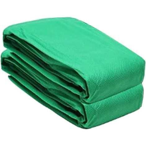 Lot de 2 housses de protection contre le gel pour plantes, grandes couvertures antigel 80 x 100 cm, vertes (1/5)