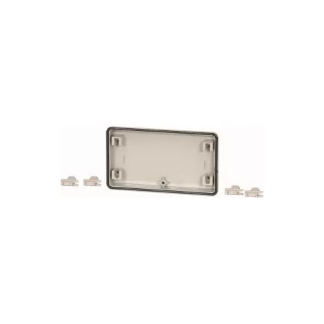 Eaton FL3-X 93171 Flanschplatte geschlossen (L x B x H) 23 x 250 x 116 mm Grau 1 St. (1/2)