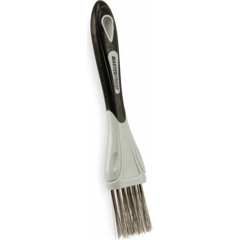 Brosse métallique masterproof acier double rangée (1/2)