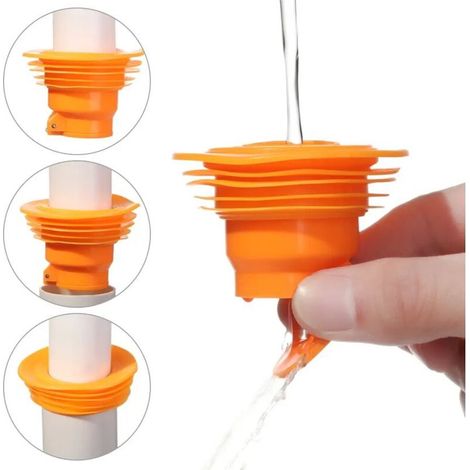 Déodorant anti-odeur avec noyau filtrant pour siphon d’évier, baignoire et sol, 1 pièce (1/5)