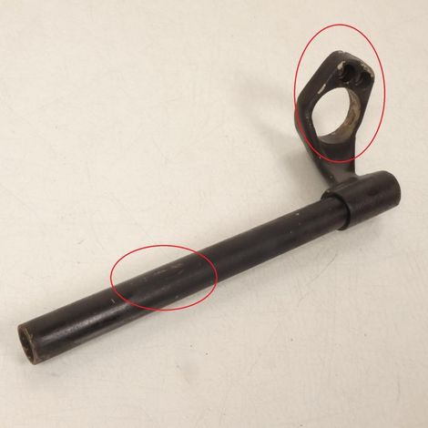 [PRODUIT D'OCCASION] Guidon bracelet droit origine pour moto Triumph 1200 Trophy 1992 (1/2)