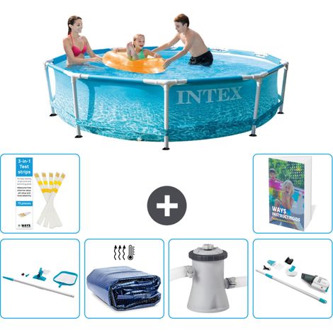 Frame Pool Rund - 305x76 cm - 7-teilig S149