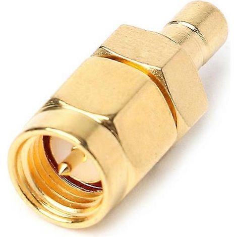 Adaptateur de connecteur d'antenne numérique DAB pour autoradio SMA mâle vers SMB mâle (50 ohms) (1/5)