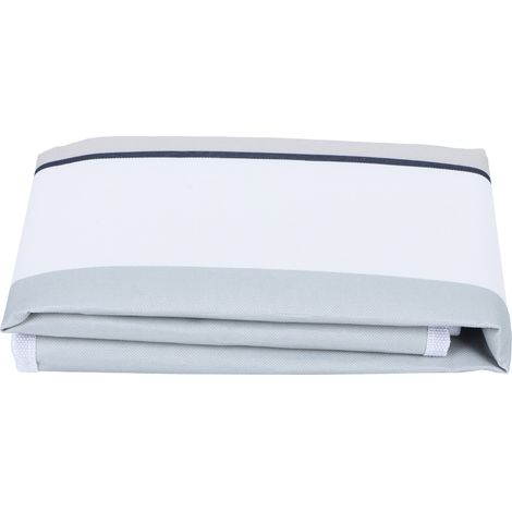 Housse de Protection pour Climatiseur Extérieur Imperméable Anti-Poussière Tissu Oxford 600D 71x71cm