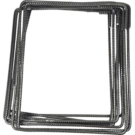 Étriers - étriers de renforcement de construction en fil 20x25 de 6 mm (1/5)