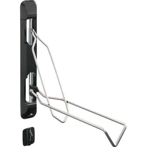 Support de vélo, mural, capacité de charge de 35 kg, noir (1/5)