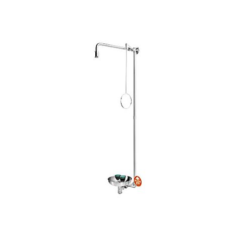 B-SAFETY  Doccia di emergenza combinata PremiumLine  con doccia