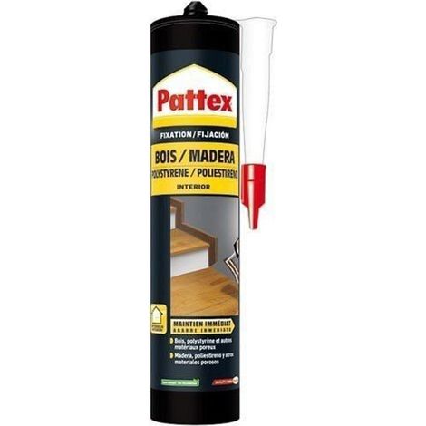 Mastic de fixation Bois & Polystyrène 380g (1/4)