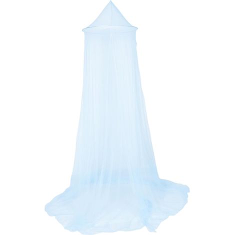 Moustiquaire ronde en dentelle pour lit de fille, style baldaquin (1/5)