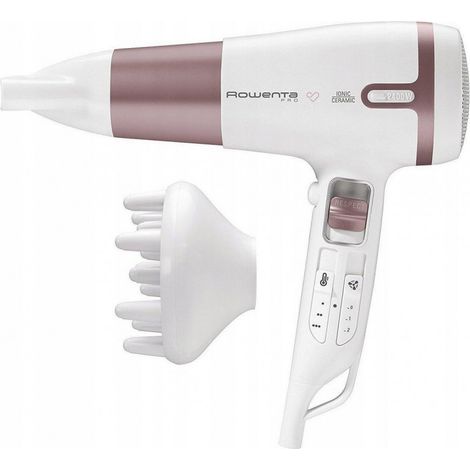 Sèche-cheveux Rowenta CV7461 Blanc et rose 2400W 1 pc.
