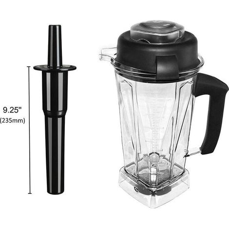 Lot de 2, mélangeur bâton cuiseur, convient aux récipients Standard de 64 oz compatibles avec le mélangeur Vitamix 760/5000/5200 (1/5)