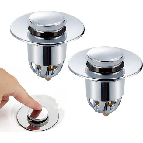 Bouchon d évier universel télescopique avec filtre anti obstruction pour lavabo et baignoire (1/5)