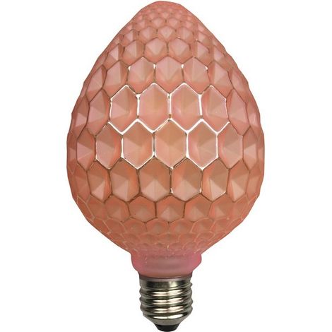 Bombilla Decorativa LED 6W 2700K Piña de Cristal