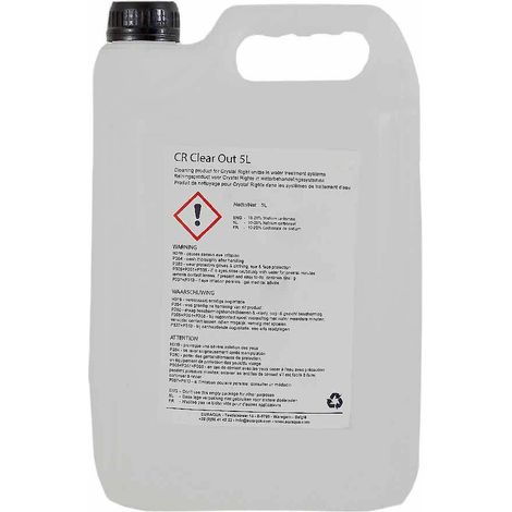 Nettoyant Crystal Right 5l Cr100 Cr200 Clear Out