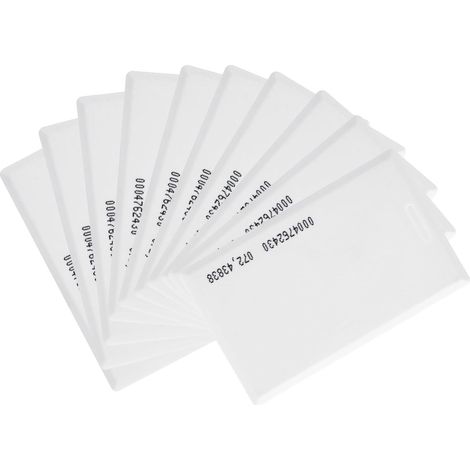 Kit de 10 Badges RFID supplémentaires pour TC1 TC2 TC7 MB1 MB2, insignes de proximité du Temps H1 H2 H3 (Lot de 10) (1/5)