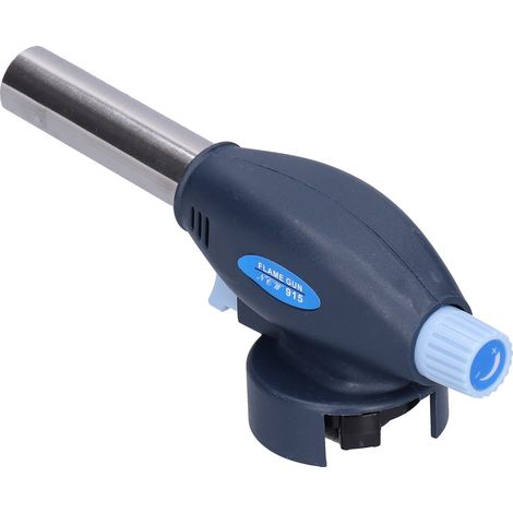 Chalumeau culinaire à butane, flamme réglable, utilisation réversible, pistolet à peinture à noyau céramique, outil de cuisine (1/5)