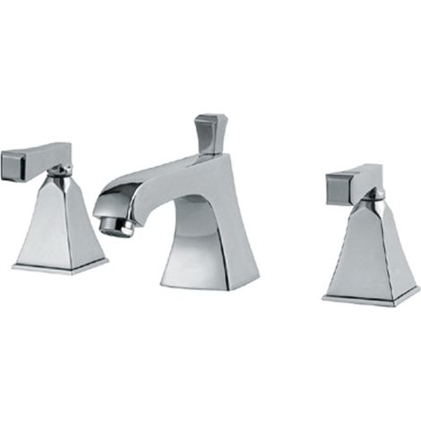 Robinet de lavabo à poser chrome de chez Hudor () Mélangeur idéal pour une salle de bain au style moderne, antique, classique, ou industriel Marque engagée ( ° ° ) = ('-') Luttons contre le gaspillag