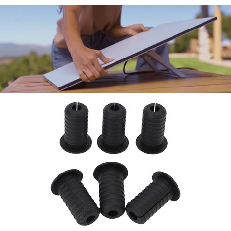 Juego de 6 arandelas de goma para cables de satélite, 7 mm de diámetro interior, 3/4 de pulgada de diámetro exterior. (1/5)